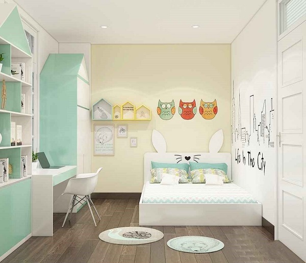 Mẹo thiết kế không gian phòng ngủ trẻ em
