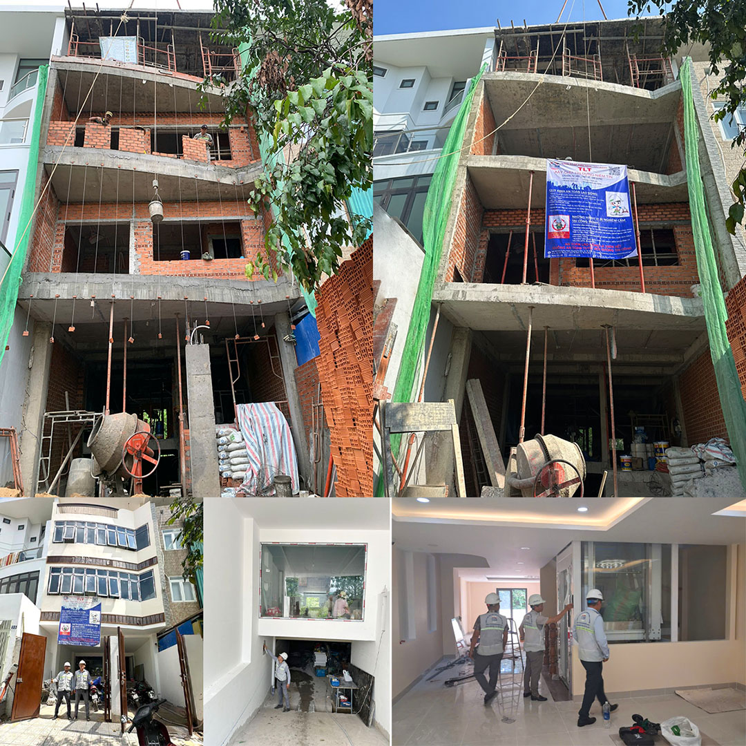 Thi công xây dựng nhà phố có tầng hầm tại TPHCM