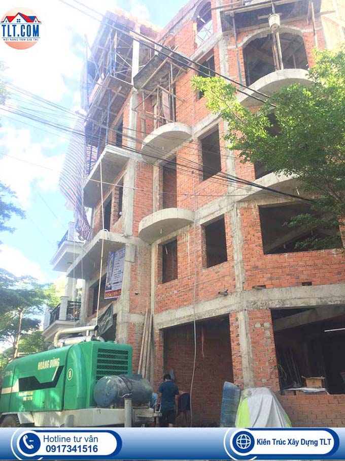 Xây dựng biệt thự 5 tầng tại Bình Tân, TPHCM