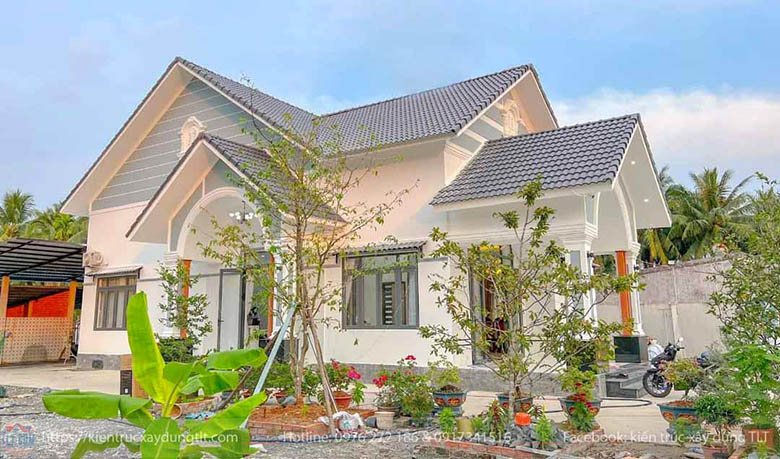 Thi công trọn gói nhà cấp 4 mái Thái tại Tây Ninh