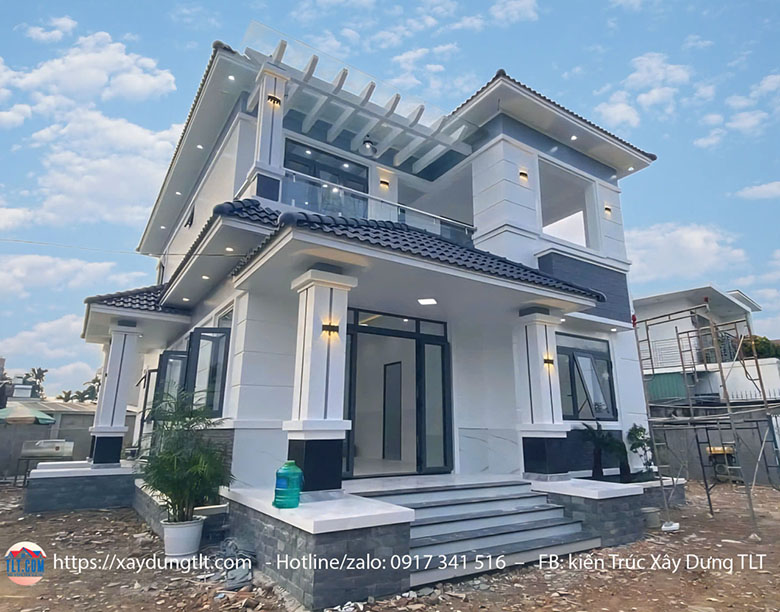 Hình ảnh xây dựng trọn gói biệt thự tại Củ Chi TPHCM