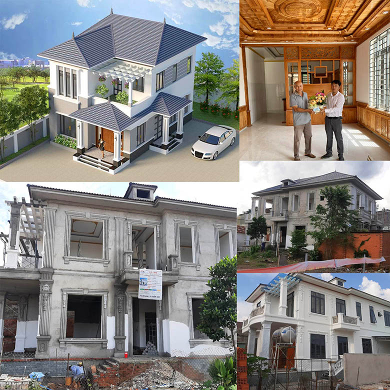 Bàn giao dự án xây nhà trọn gói tại Bình Phước 