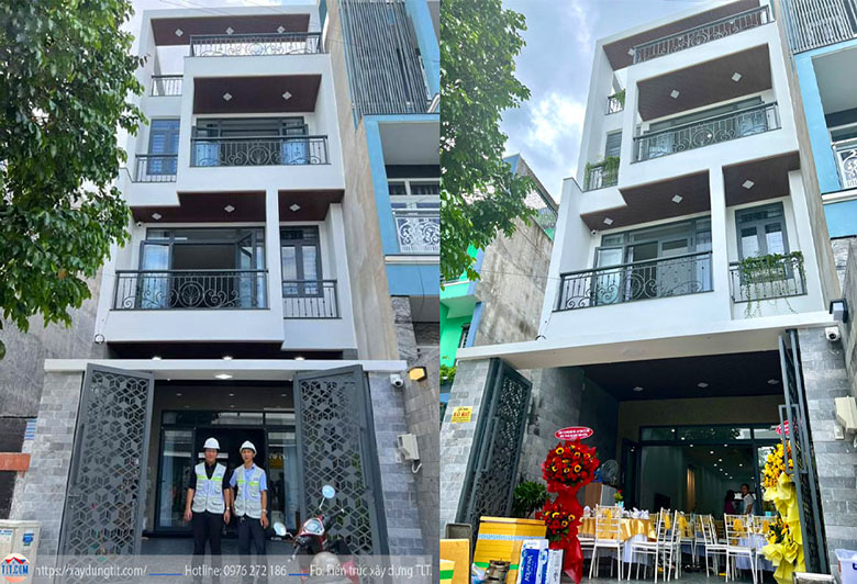 Bàn giao nhà phố hiện đại tại Quận 12, TPHCM 