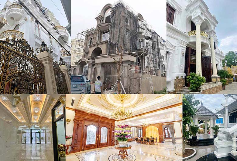 Dựa án xây biệt thự cổ điển tại Vũng Tàu 