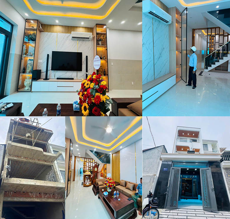 Bàn giao dự án xây nhà trọn gói tại Bà Rịa 
