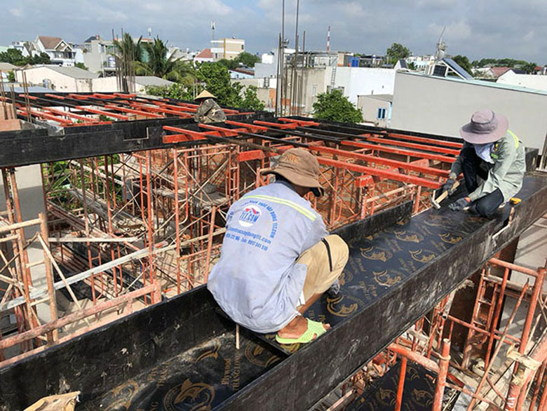 Thi công sắt đà, sàn dự án căn hộ tại TPHCM 