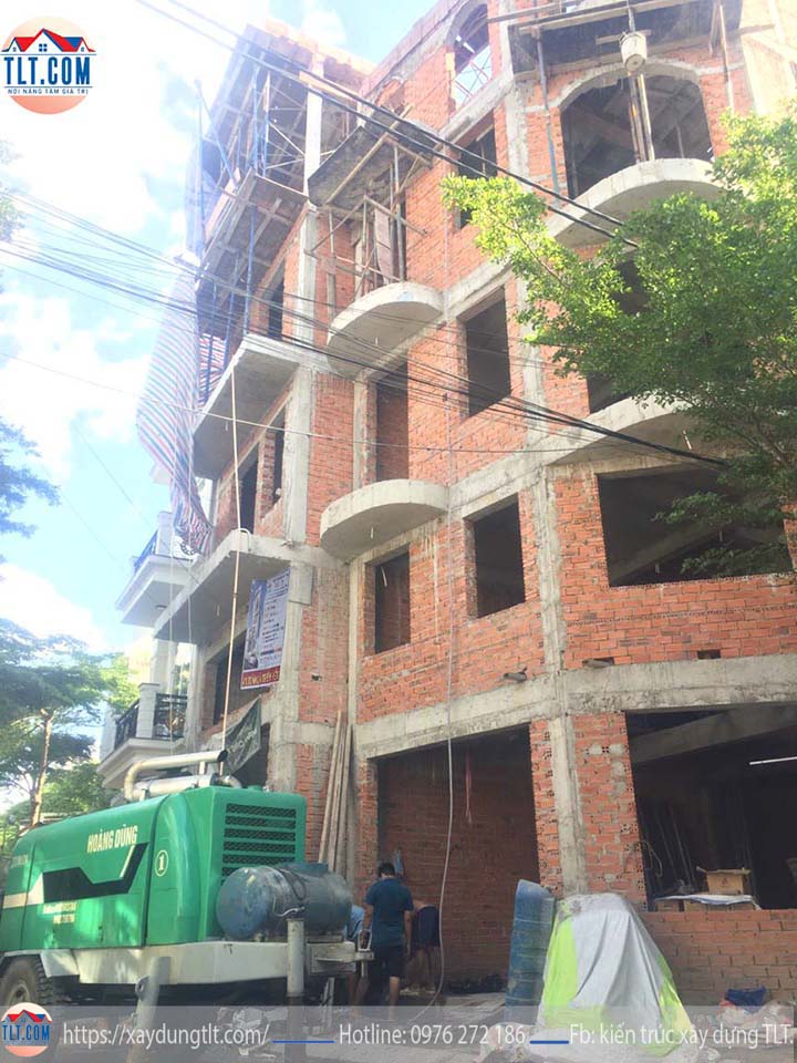 Thi công xây dựng căn nhà phố kết hợp kinh doanh tại Vũng Tàu