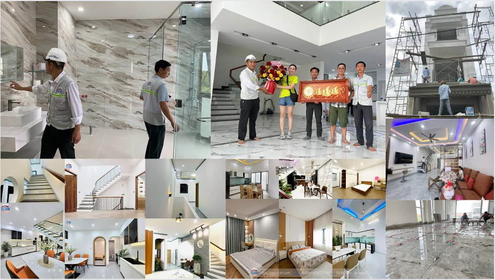 Hoàn thiện và bàn giao nhà sau khi đã được thi công hoàn thiện