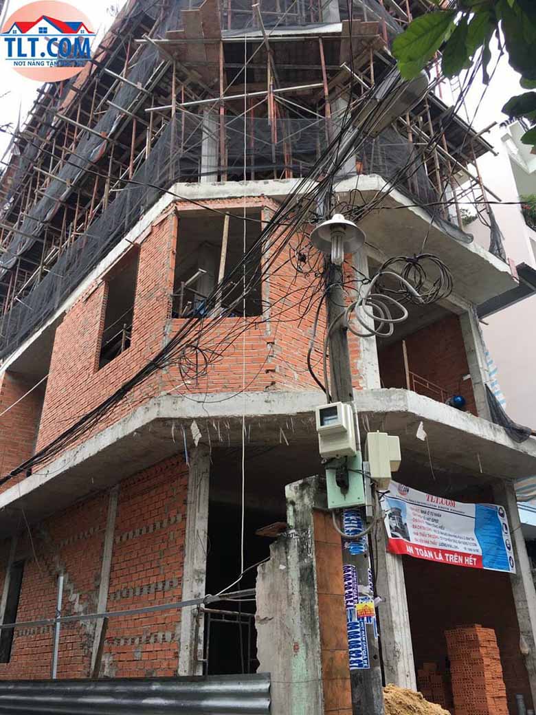 Thi công xây dựng nhà phố 2 mặt tiền tại Lái Thiêu Thuận An