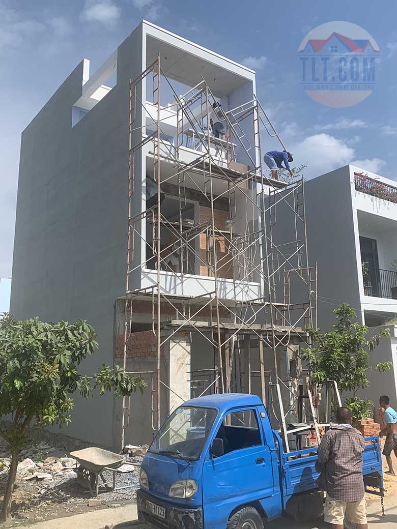 Chuẩn bị hoàn thiện căn nhà tại Vĩnh Phú 