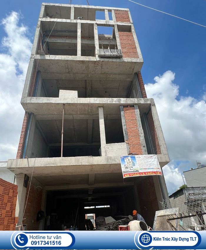 Thi công xây dựng căn hộ dịch vụ tại Hóc Môn