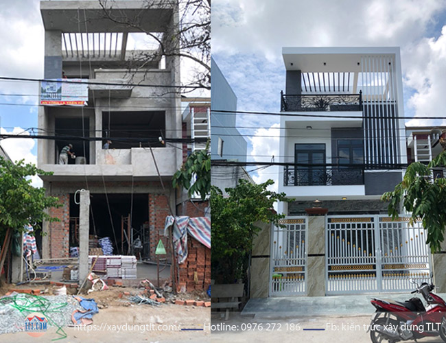 Dự án thi công xây dựng nhà tại Biên Hòa 