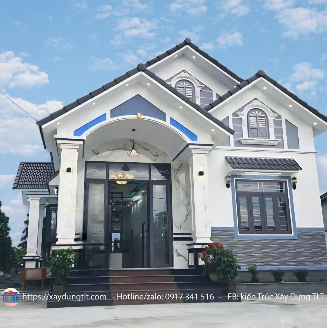 Nhà cấp 4 mái Thái 