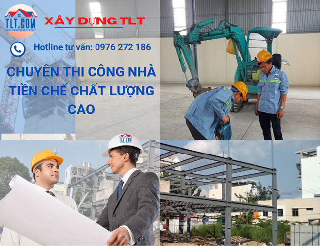 Báo giá thi công xây dựng nhà tiền chế “Năm 2025 tại TPHCM và các tỉnh”