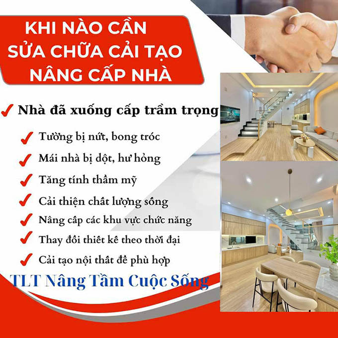 Kinh nghiệm sửa chữa cải tạo nhà tại Củ Chi, chuyên nghiệp uy tín 