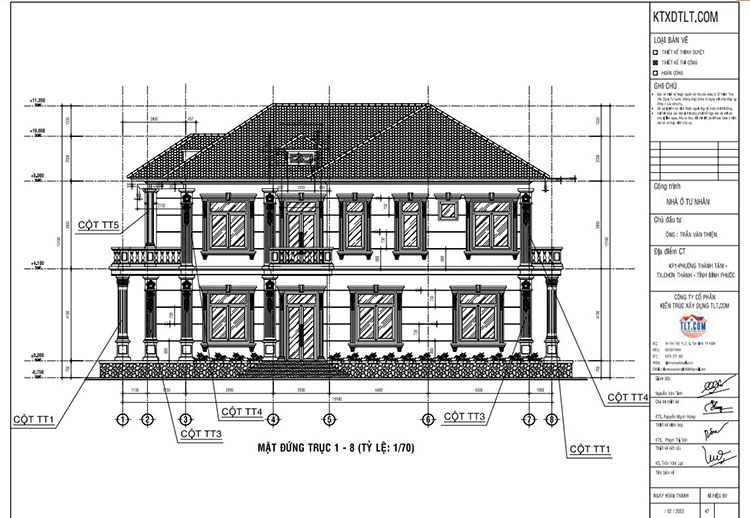 Thiết kế bản vẽ thi công