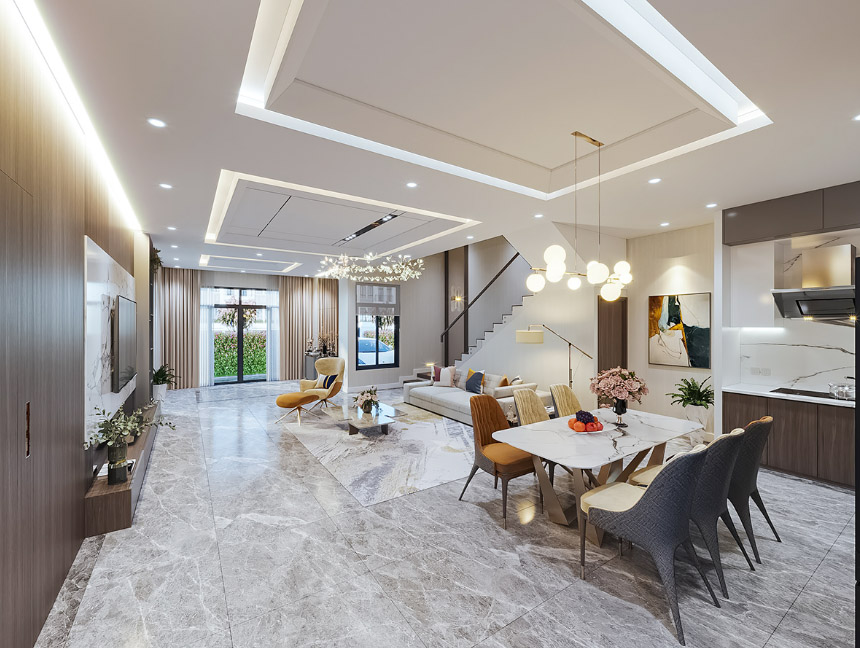Hoàn thiện trọn gói theo mọi công năng 