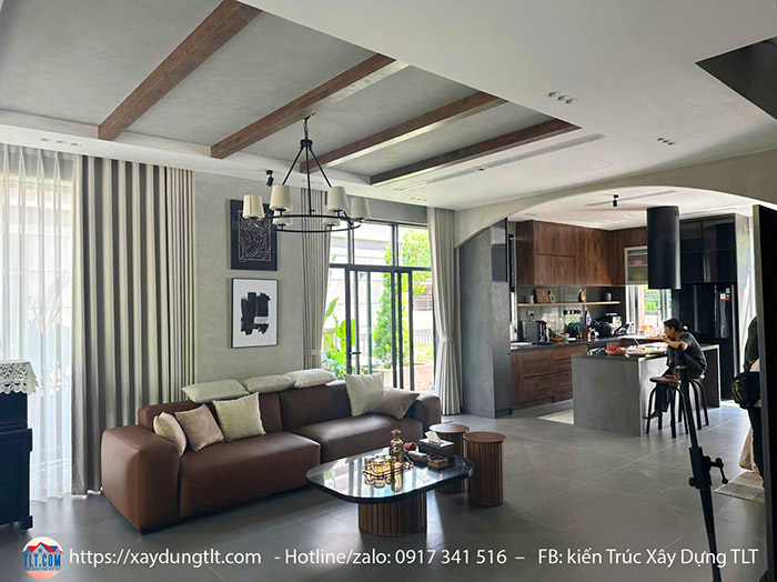 Không gian nội thất đã hoàn thiện 