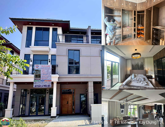 Dự án hoàn thiện biệt thự xây thô tại Nhà Bè, TPHCM 
