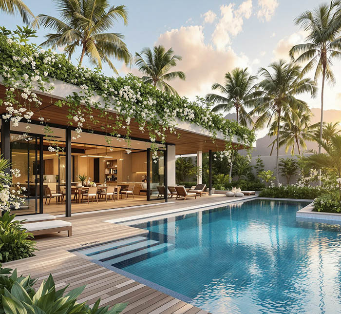 Villa 1 tầng 
