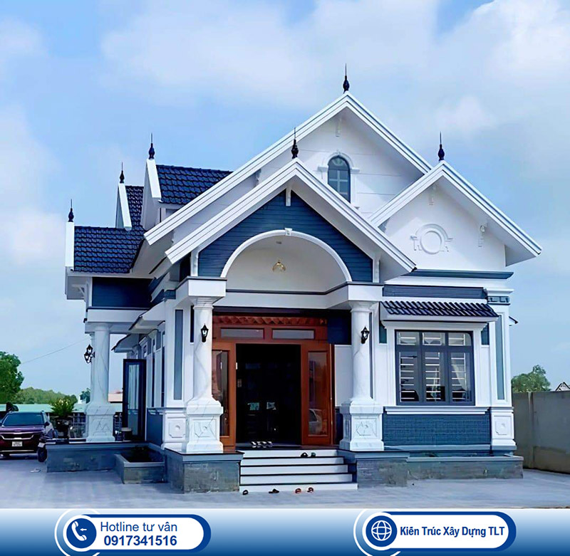 Mẫu nhà cấp 4 mái thái