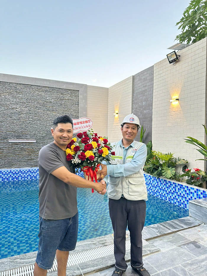 Bàn giao villa có hồ bơi tại Bình Thuận 