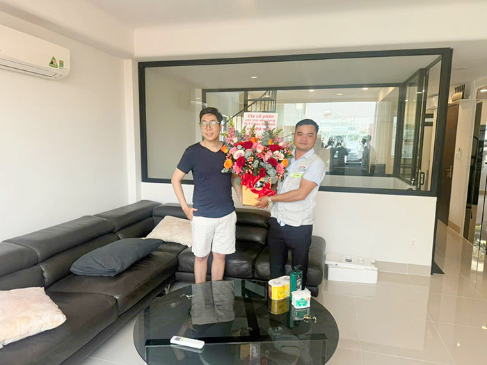 Bàn giao nhà sau khi đã cải tạo sửa chữa tổng thể 