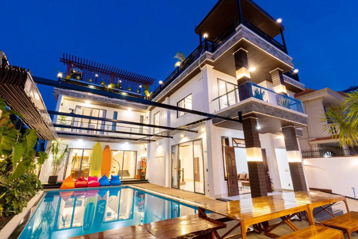 Thi công xây dựng villa có hồ bơi tại Bình Trưng trọn gói 