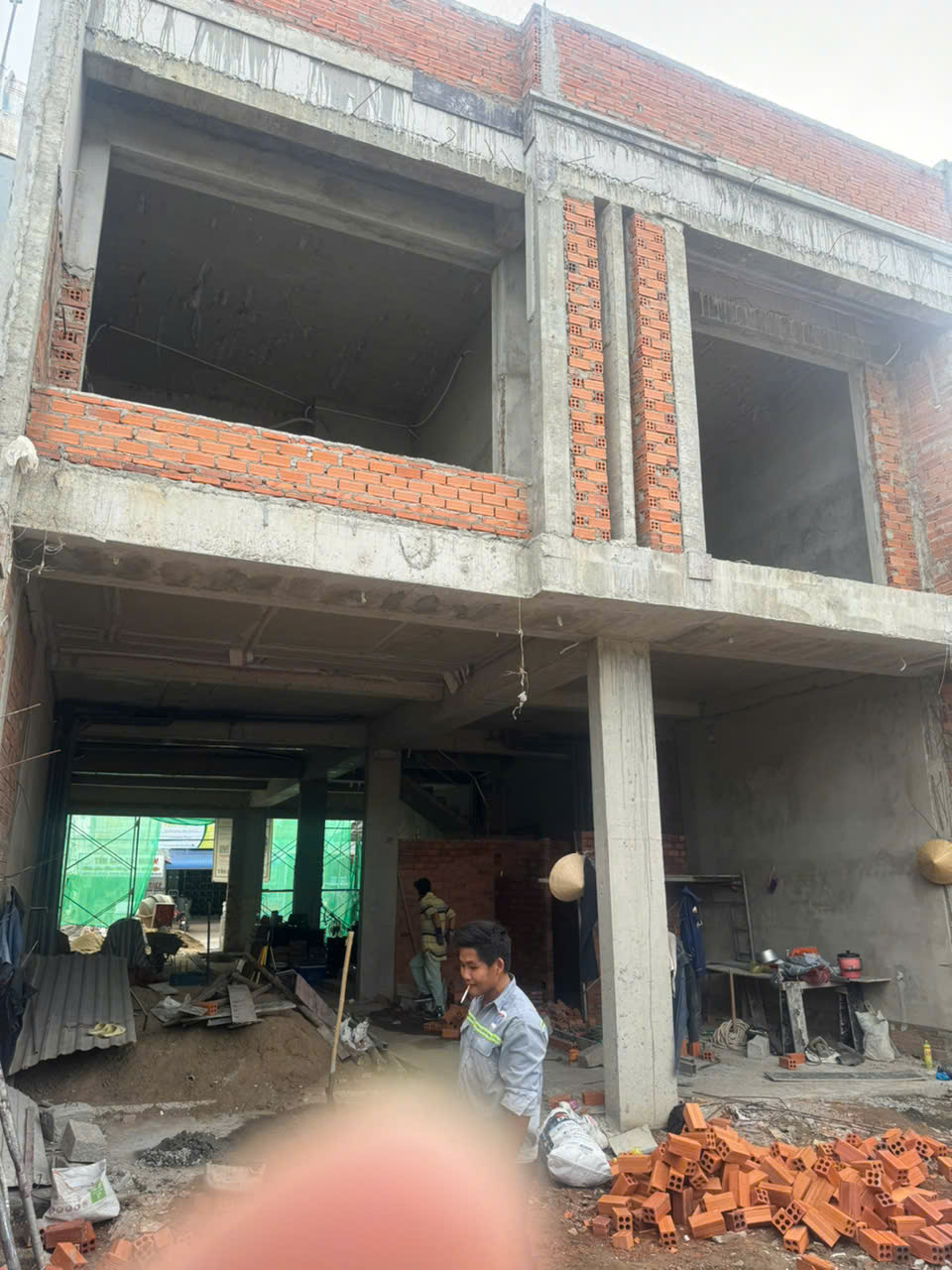 Thi công xây biệt thự phần thô