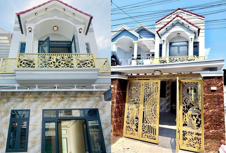 Thi công xây dựng nhà 1 trệt 1 lầu tại Q12