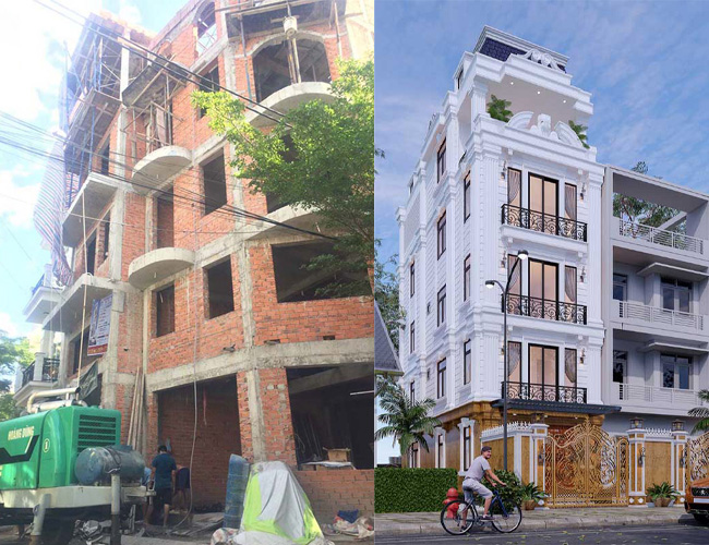 Báo giá xây dựng căn hộ dịch vụ trọn gói tại TPHCM và các tỉnh năm 2025