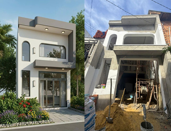 Dự án cải tạo – Sửa chữa – Nâng tầng nhà phố tại Tân Phú 