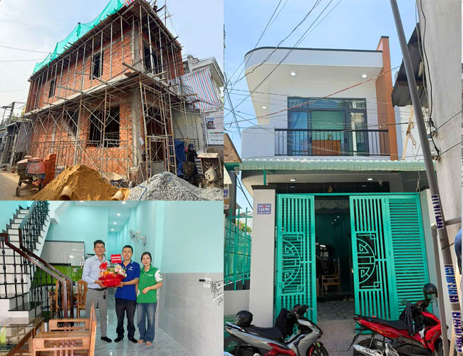 Dự án xây dựng nhà phố 1 trệt 1 lầu hiện đại tại Bình Dương – Xây dựng TLT thiết kế & thi công trọn gói 