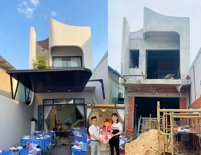 Bàn giao dự án nhà phố 1 trệt 1 lầu – Thủ Dầu Một 