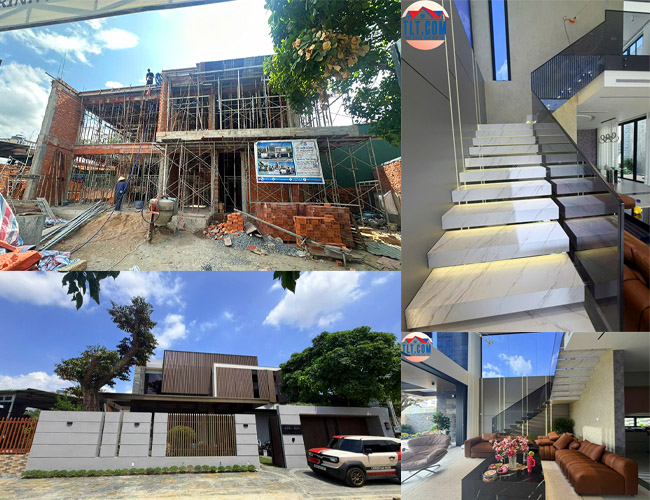 Dự án xây dựng biệt thự trọn gói tại Hàm Tân Bình Thuận