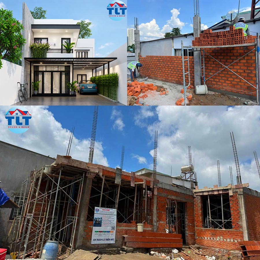 Dự án xây nhà phố 1 trệt 1 lầu tại Phường Bình Trưng 